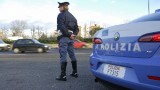 Polizia posto di blocco